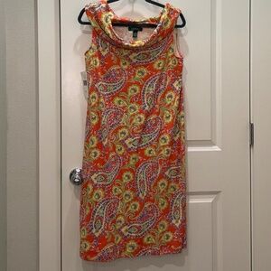 Ralph Lauren Multi Colored Dress